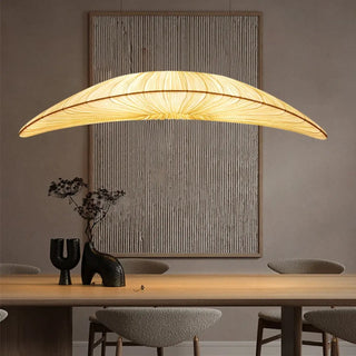 FEDU Curved Leaf Modern Warm Ceiling Light – view 5