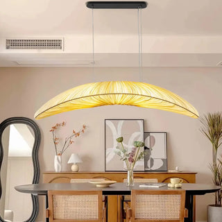 FEDU Curved Leaf Modern Warm Ceiling Light – view 6
