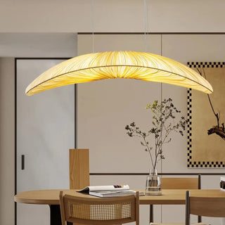 FEDU Curved Leaf Modern Warm Ceiling Light – view 3
