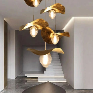 LEAFII Leaf-Shape Suspension Ceiling Light – view 5