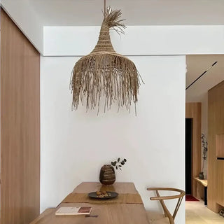 NAFI Natural Fibers Bohemian Chic Ceiling Light – view 3