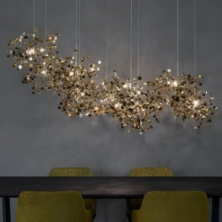 GOLD Wire Suspension Ceiling Light – view 4