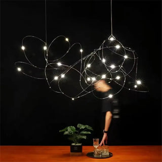 FILAM LED Filaments Sculptural Aerial Ceiling Light – view 1