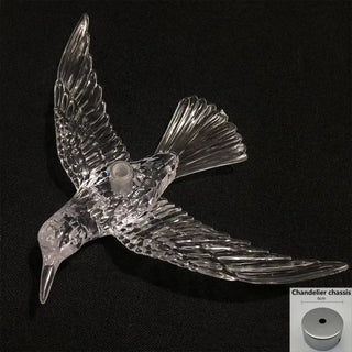 FONU Birds in Flight Clear Luminous Ceiling Light – view 6