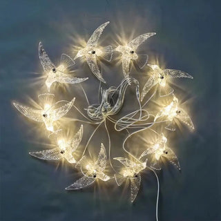 FONU Birds in Flight Clear Luminous Ceiling Light – view 4