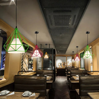 GEOMI White Geometric Metal Ceiling Light – view 9