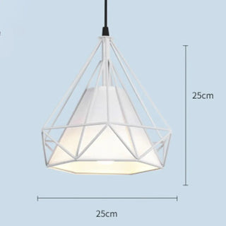 GEOMI White Geometric Metal Ceiling Light – view 3