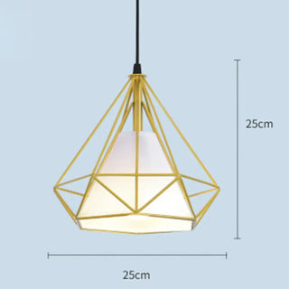 GEOMI White Geometric Metal Ceiling Light – view 5