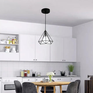GEOMI White Geometric Metal Ceiling Light – view 8