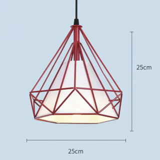 GEOMI White Geometric Metal Ceiling Light – view 2