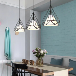 GEOMI White Geometric Metal Ceiling Light – view 7