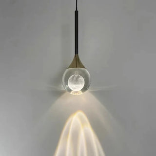 GOCRO Chrome Drop Elegant Ceiling Light – view 2