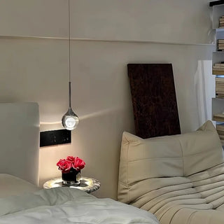 GOCRO Chrome Drop Elegant Ceiling Light – view 1