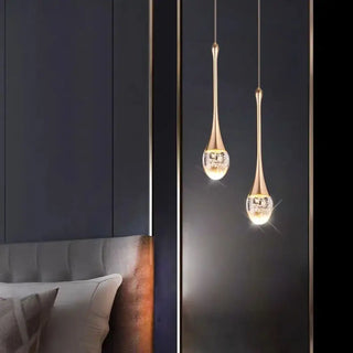 GOUDO Gilded Drop Multi-Lamp Ceiling Light – view 2