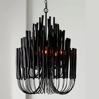 GRALY Graphic Black Industrial Ceiling Light – view 2