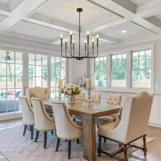 CANDY Modern Brass Chandelier Style Ceiling Light – view 2