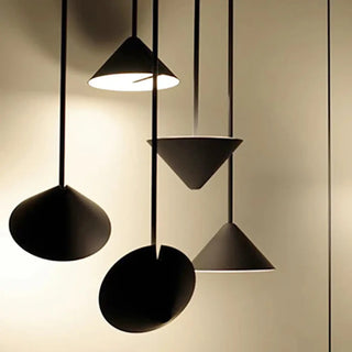 LOMBORE Modern Black Acrylic LED Ceiling Light – view 5