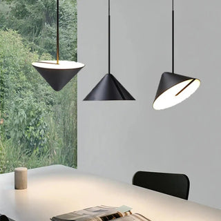 LOMBORE Modern Black Acrylic LED Ceiling Light – view 1