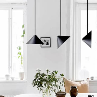 LOMBORE Modern Black Acrylic LED Ceiling Light – view 3