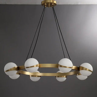 GOLBI LED Ring Brass Ceiling Light – view 5