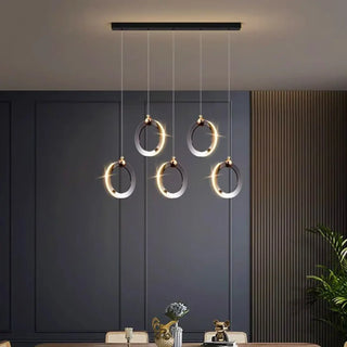 PURIN LED Rings Modern Elegant Ceiling Light – view 1