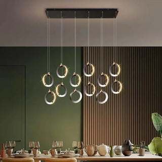 PURIN LED Rings Modern Elegant Ceiling Light – view 4