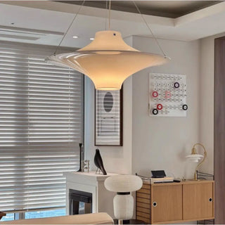 HARM LED White UFO Acrylic Matte Pendant – view 4
