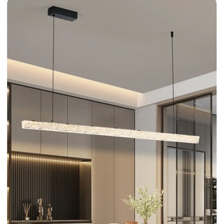 PRUNI LED Crystal Long Modern Elegant Ceiling Light – view 3