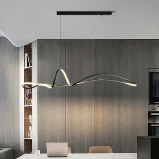 MODESI LED Fluid Lighting Modern Sculptural Ceiling Light – view 2