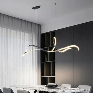 MODESI LED Fluid Lighting Modern Sculptural Ceiling Light – view 4