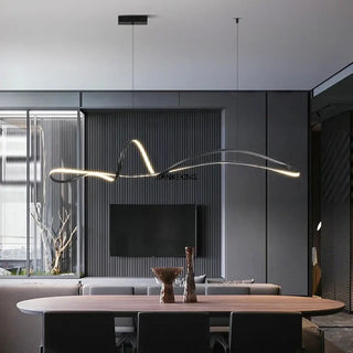 MODESI LED Fluid Lighting Modern Sculptural Ceiling Light – view 3