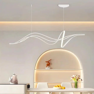 FUNO LED Wavy Shape Modern Elegant Ceiling Light – view 4
