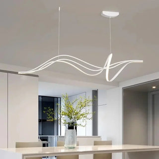 FUNO LED Wavy Shape Modern Elegant Ceiling Light – view 2