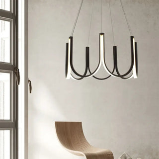 DRIVER Minimalist LED Modern Black Arms Ceiling Light – view 2