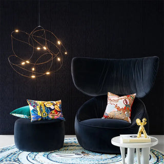 FILU LED Luminescent Thread Aerial Sculptural Ceiling Light – view 1