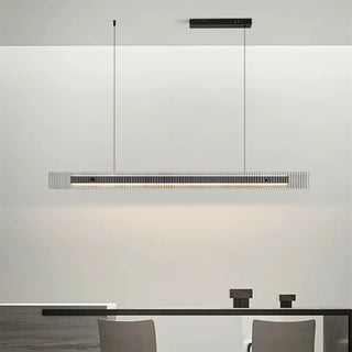 LOLAH Contemporary LED Horizontal Glass Stripe Ceiling Light – view 3