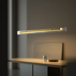 NAIRELI LED Linear Elegant Gilded Glass Acrylic Ceiling Light – view 2