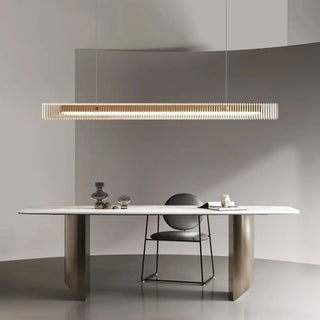 NAIRELI LED Linear Elegant Gilded Glass Acrylic Ceiling Light – view 5