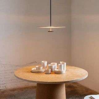 Minimalist LED pendant light, modern energy efficient ceiling hanging fixture