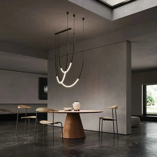 GILDEL Gilded LED Modern Elegant Dining Ceiling Light – view 1