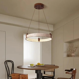REPIERTE LED Modern Stone Yellow Opaline Glass Ceiling Light – view 3