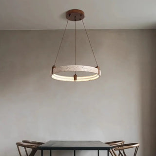 REPIERTE LED Modern Stone Yellow Opaline Glass Ceiling Light – view 1