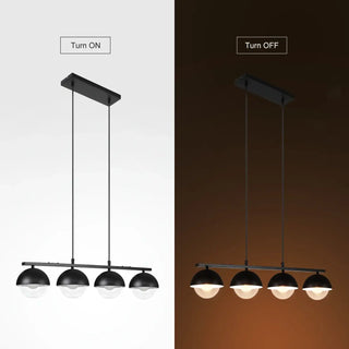 BROULE LED Black Four Balls Modern Ceiling Light – view 4