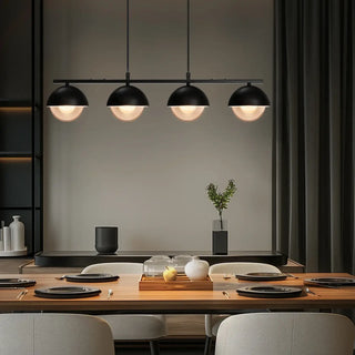 BROULE LED Black Four Balls Modern Ceiling Light – view 1
