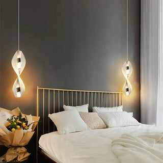 CIROS Modern LED Spiral Twist Ceiling Light – view 1