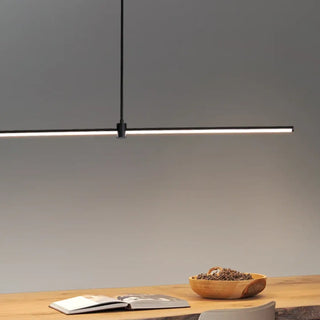 DASPARETE Linear LED Black Minimalist Ceiling Light – view 4