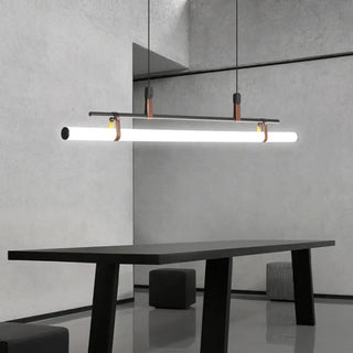 LOLI Minimalist Golden Linear LED Ceiling Light – view 4
