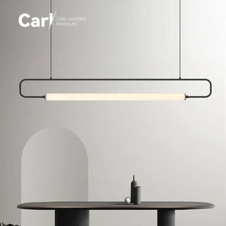 DOMIL Minimalist Modern Linear LED Golden Ceiling Light – view 7