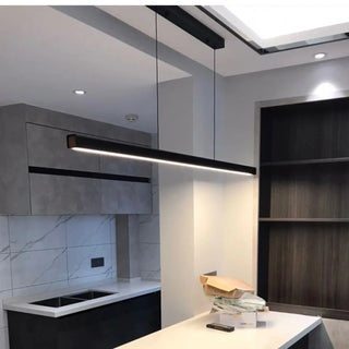 LINO Modern Black LED Linear Ceiling Light – view 2