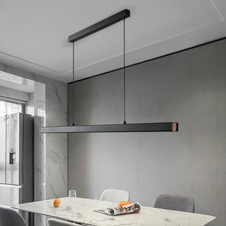 LINO Modern Black LED Linear Ceiling Light – view 1